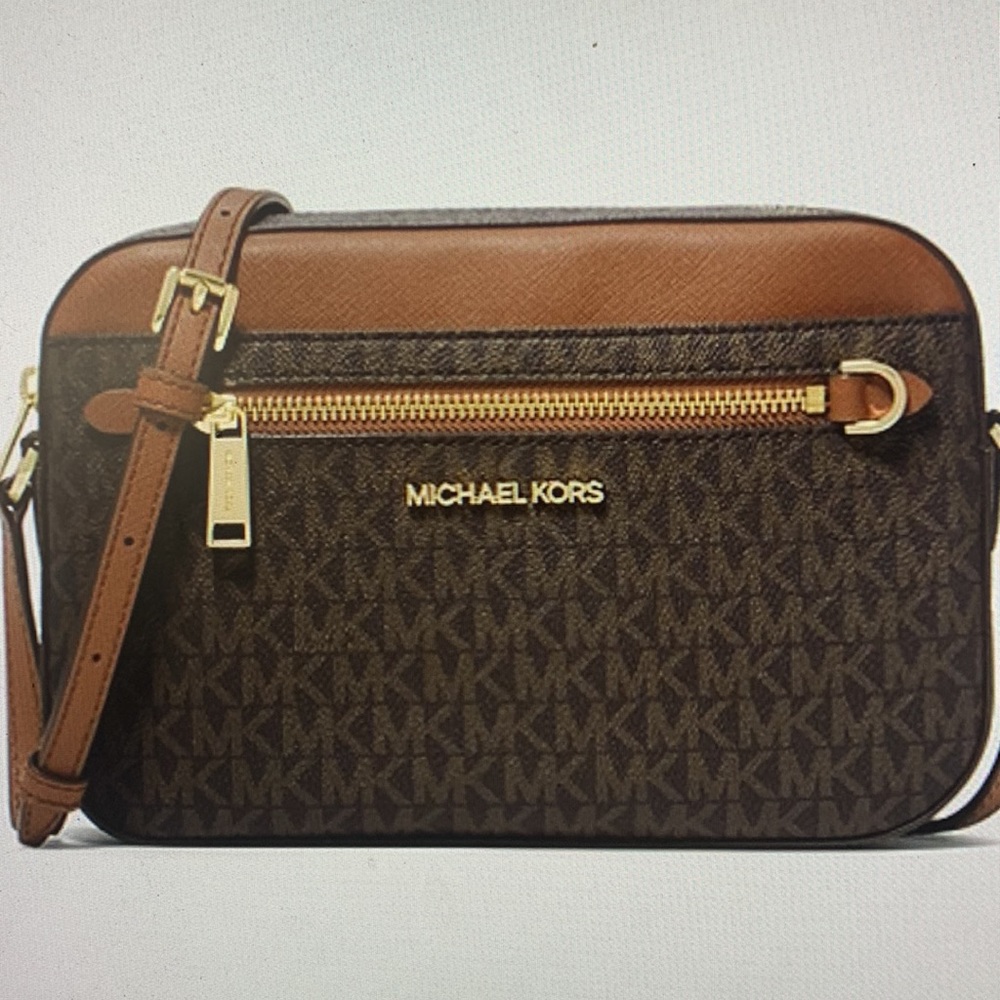 HOST PICK NWT Jet set Michael Kors Logo crossbody Bag - Picture 4 of 7
